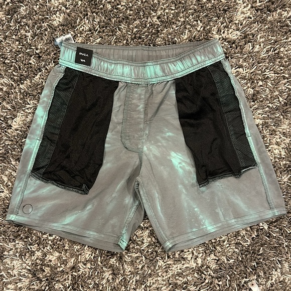 New RVCA VA Elastic Manic Shorts - Picture 9 of 12